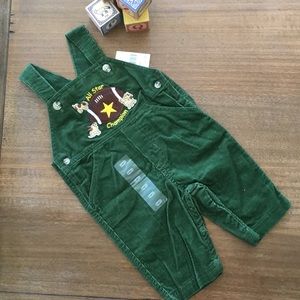 Baby boy corduroy overalls (6 mo) NWT